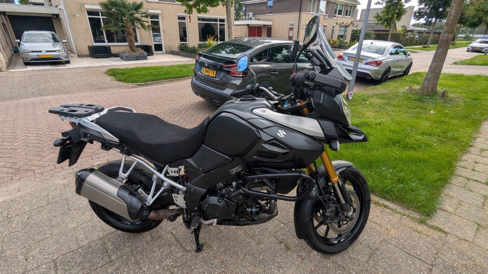 Suzuki V-Strom DL1000 DL 1000 koffers, 2 cilinders, ABS, Motorrijbewijs A, Gebruikt