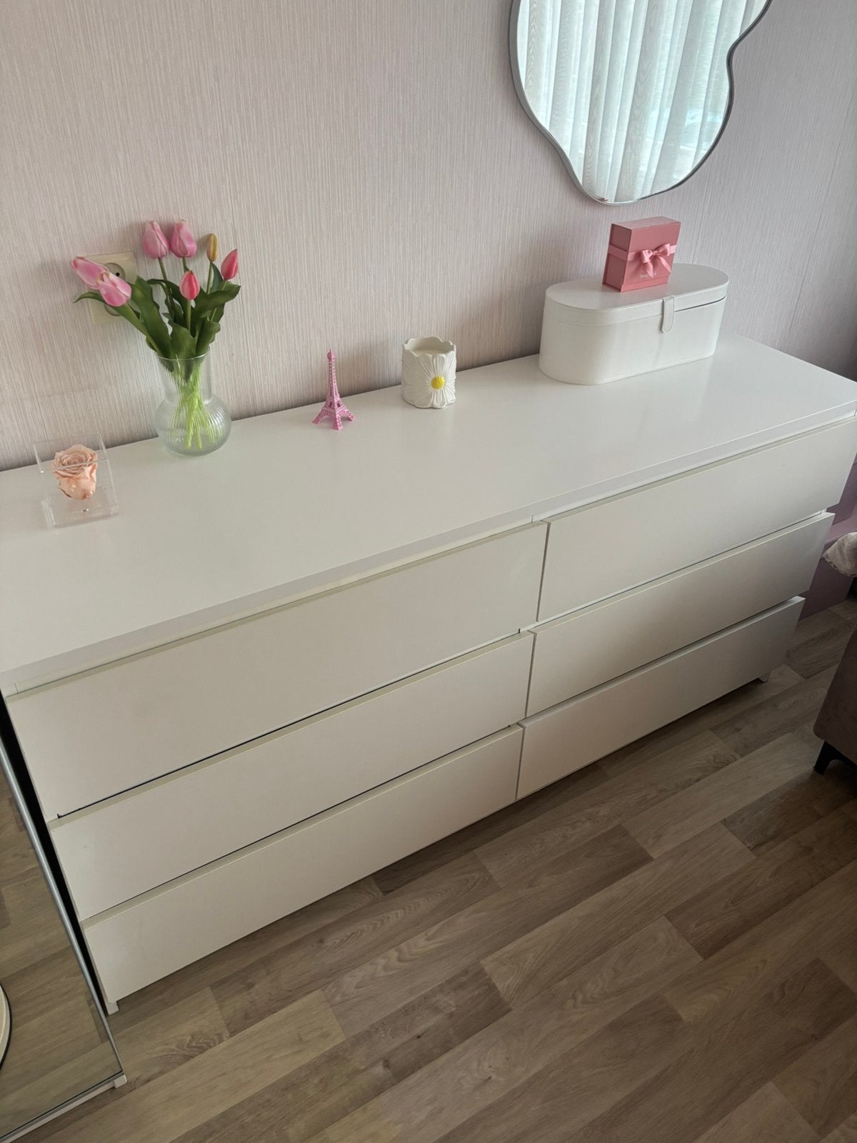 Malm ladekast, Ophalen, Zo goed als nieuw, 25 tot 50 cm, 50 tot 100 cm