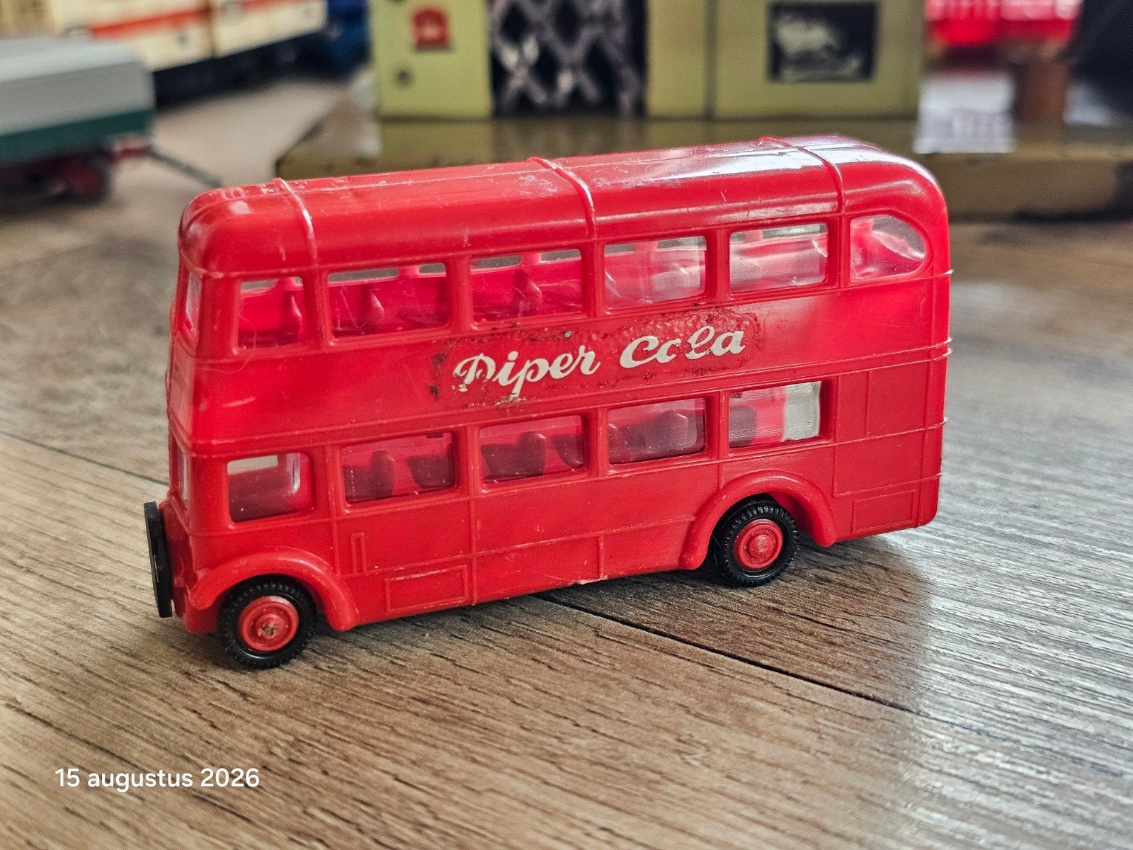 Zeldzame cola EKO HO Dubbeldekker Bus - Modeltrein, Hobby en Vrije tijd, Modeltreinen | H0, Ophalen of Verzenden, Zo goed als nieuw