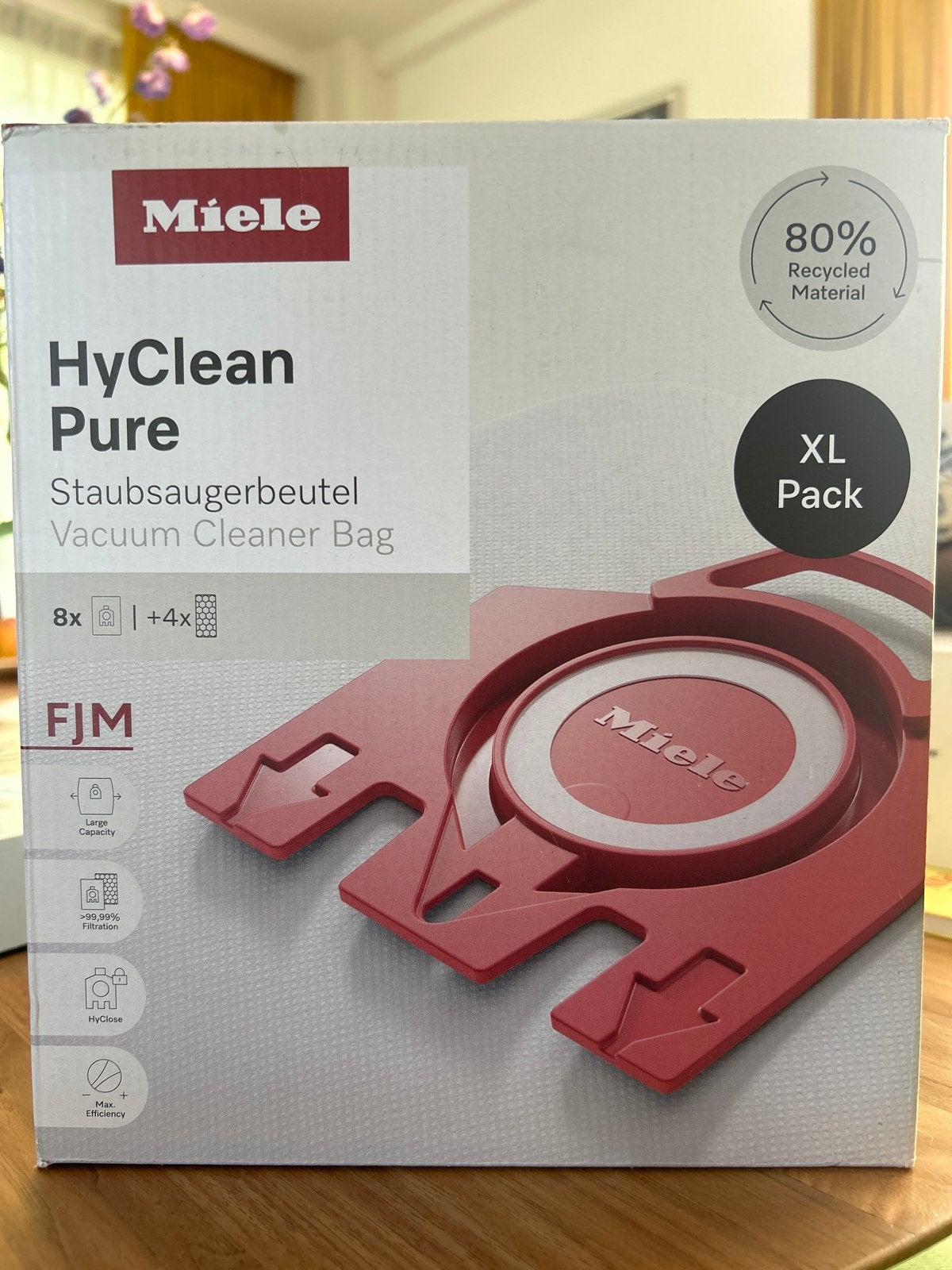 Miele HyClean Pure FJM Stofzuigerzakken XL Pack (8+4), Stofzak, Overige typen, Nieuw, Ophalen of Verzenden