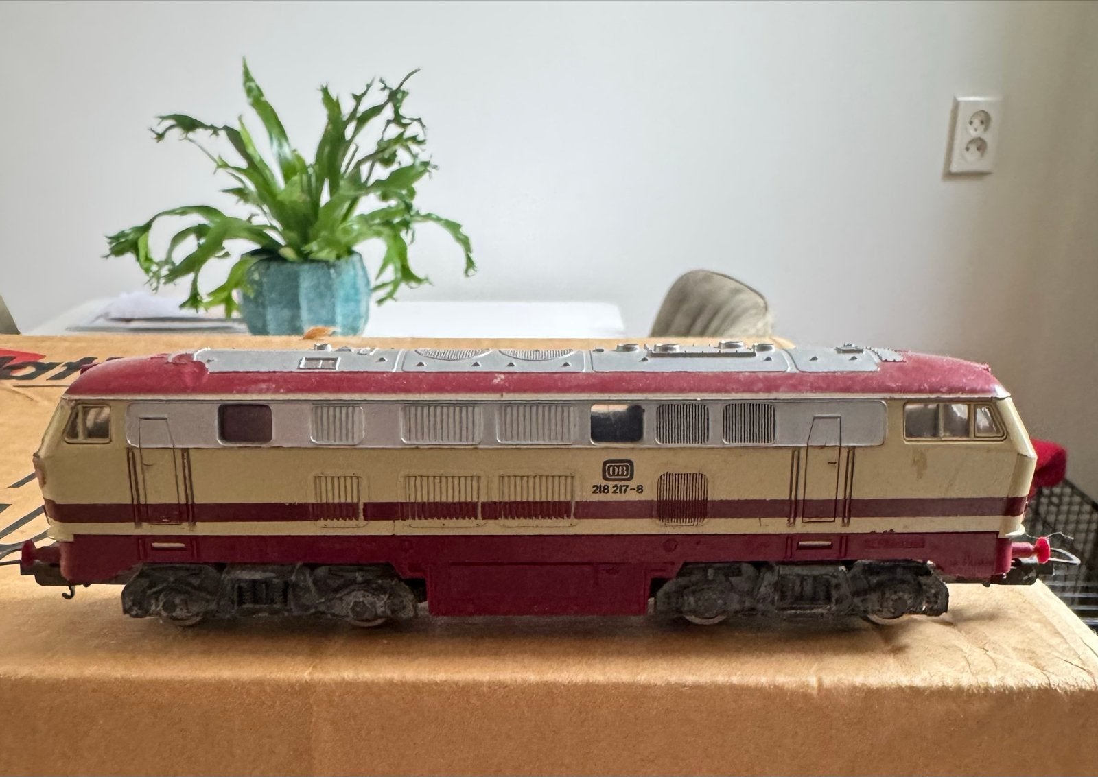 Treinset met Locomotief, Wagons en Trafo, Hobby en Vrije tijd, Ophalen, Wisselstroom, Lima, Gebruikt