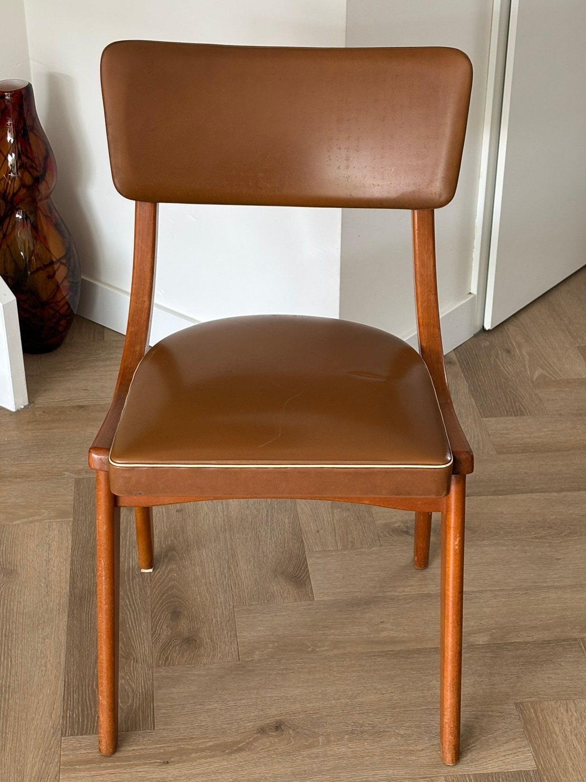 Vintage jaren 60 stoel, Ophalen, Zo goed als nieuw, Eén