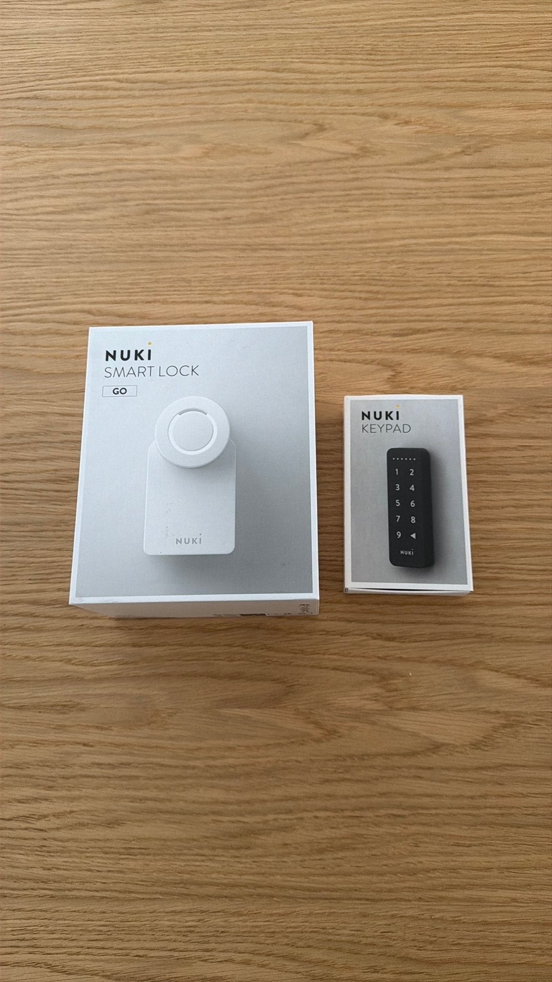 Nuki Smart Lock Go inclusief keypad, Ophalen of Verzenden, Zo goed als nieuw, Detector, Sensor of Melder, Beweging