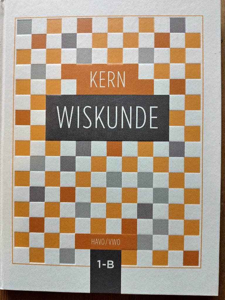 Kern wiskunde Havo-VWO deel 1B, Ophalen of Verzenden, Zo goed als nieuw, Overige niveaus, Wiskunde A
