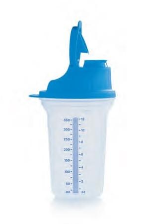 Tupperware Quick Shaker 350ml Blauw Nieuw, Ophalen of Verzenden, Nieuw, Blauw, Beker of Kan