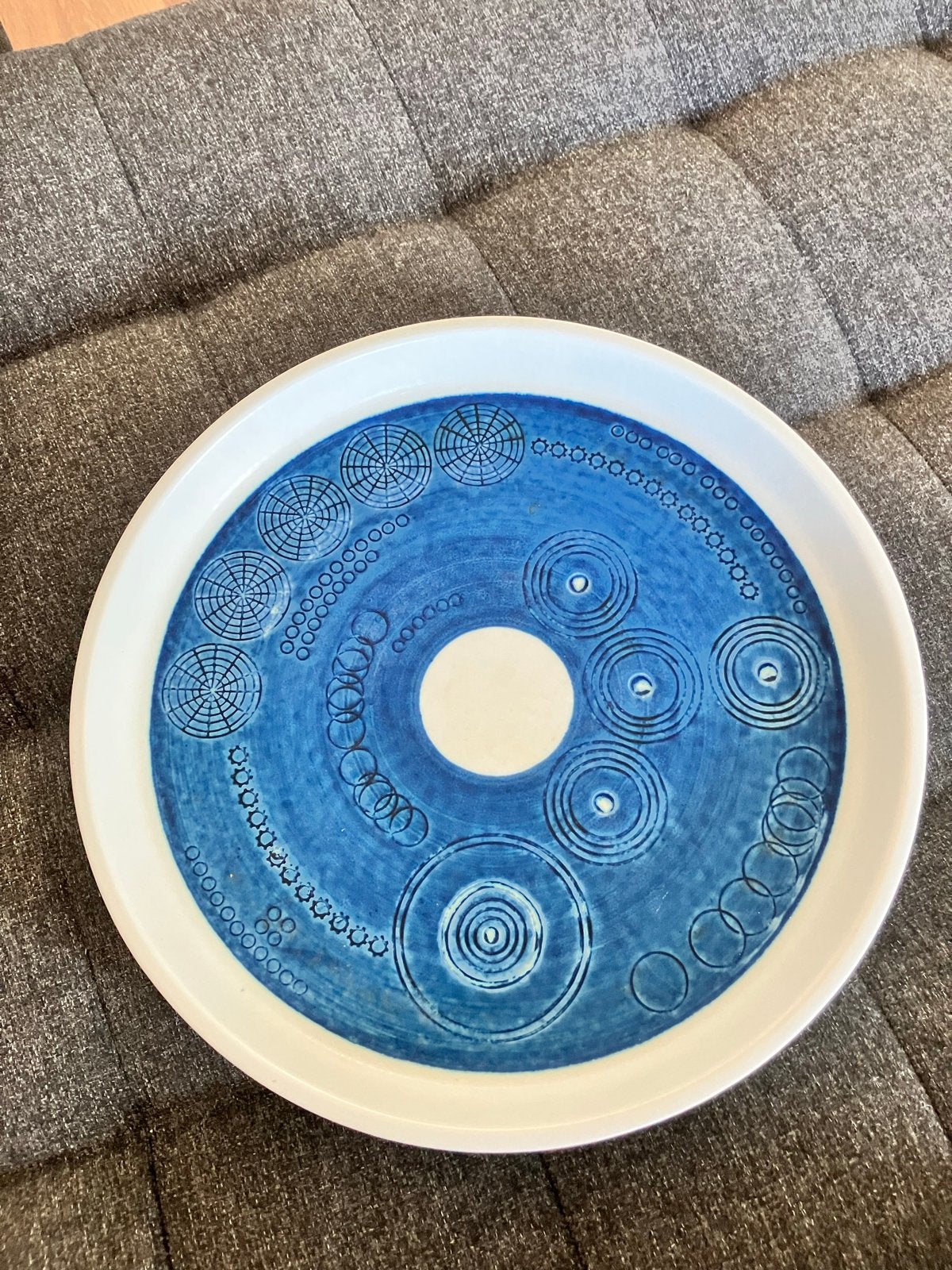 Olle Alberius Rörstrand Sarek Schaal - Jaren '60 - 30cm, Antiek en Kunst, Ophalen