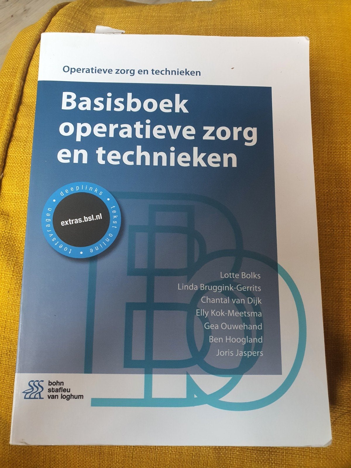 Basisboek Operatieve Zorg en Technieken, Ophalen of Verzenden, Beta, Zo goed als nieuw, HBO