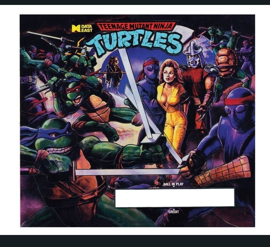 Gezocht: TMNT Translite/Backglas en Decals, Verzamelen, Ophalen of Verzenden