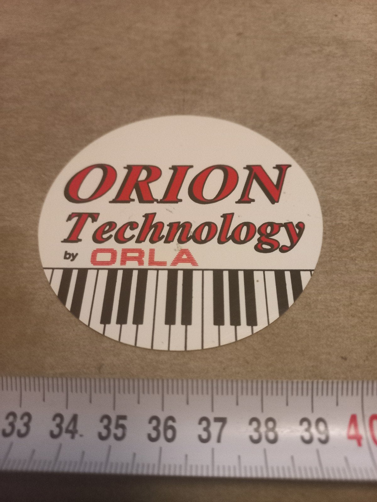 Orion Technology by Orla Keyboard Sticker, Ophalen of Verzenden