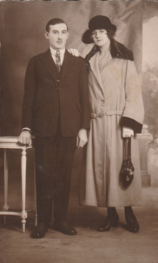 fotokart  -   koppel, Verzenden, Voor 1940, Zo goed als nieuw