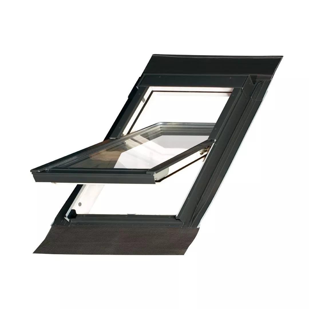 Fakro FTK/W 4-pans dakraam, Doe-het-zelf en Verbouw, Ophalen of Verzenden, Nieuw, Minder dan 80 cm, Dakraam