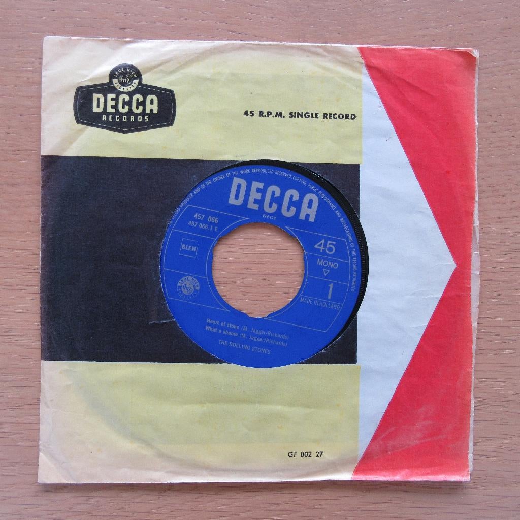 single EP Rolling Stones: Heart Of Stone/What A Shame + 2, Gebruikt, 7 inch, Ophalen of Verzenden, EP