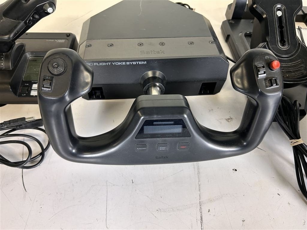 A7399. Flight Simulator set, Ophalen of Verzenden, Gebruikt