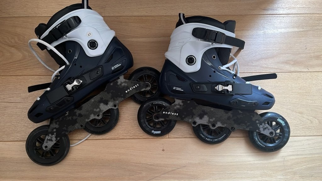 Oxelo Endless 100 frame skates, Overige merken, Overige typen, Ophalen of Verzenden, Zo goed als nieuw