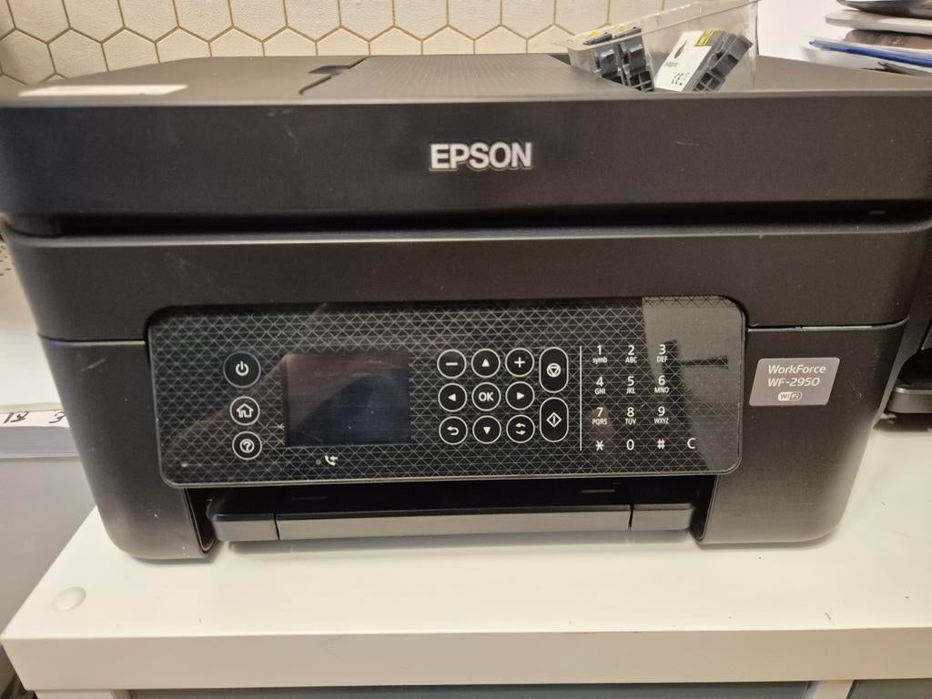 Epson WorkForce WF-2950 All-in-One WiFi Inkjetprinter, Computers en Software, Printers, Kleur printen, All-in-one, Draadloos, Ophalen of Verzenden