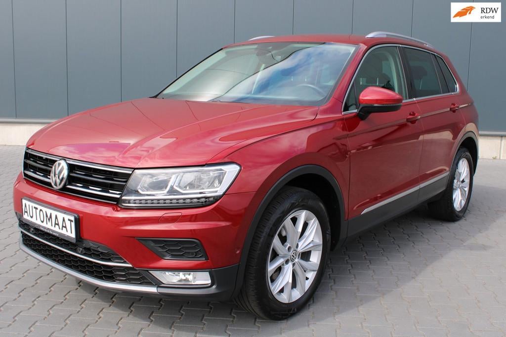 Volkswagen Tiguan 1.4 TSI Comfort&Design 4Motion CARAVANTREK, Automaat, Gebruikt, Zwart, 4 cilinders