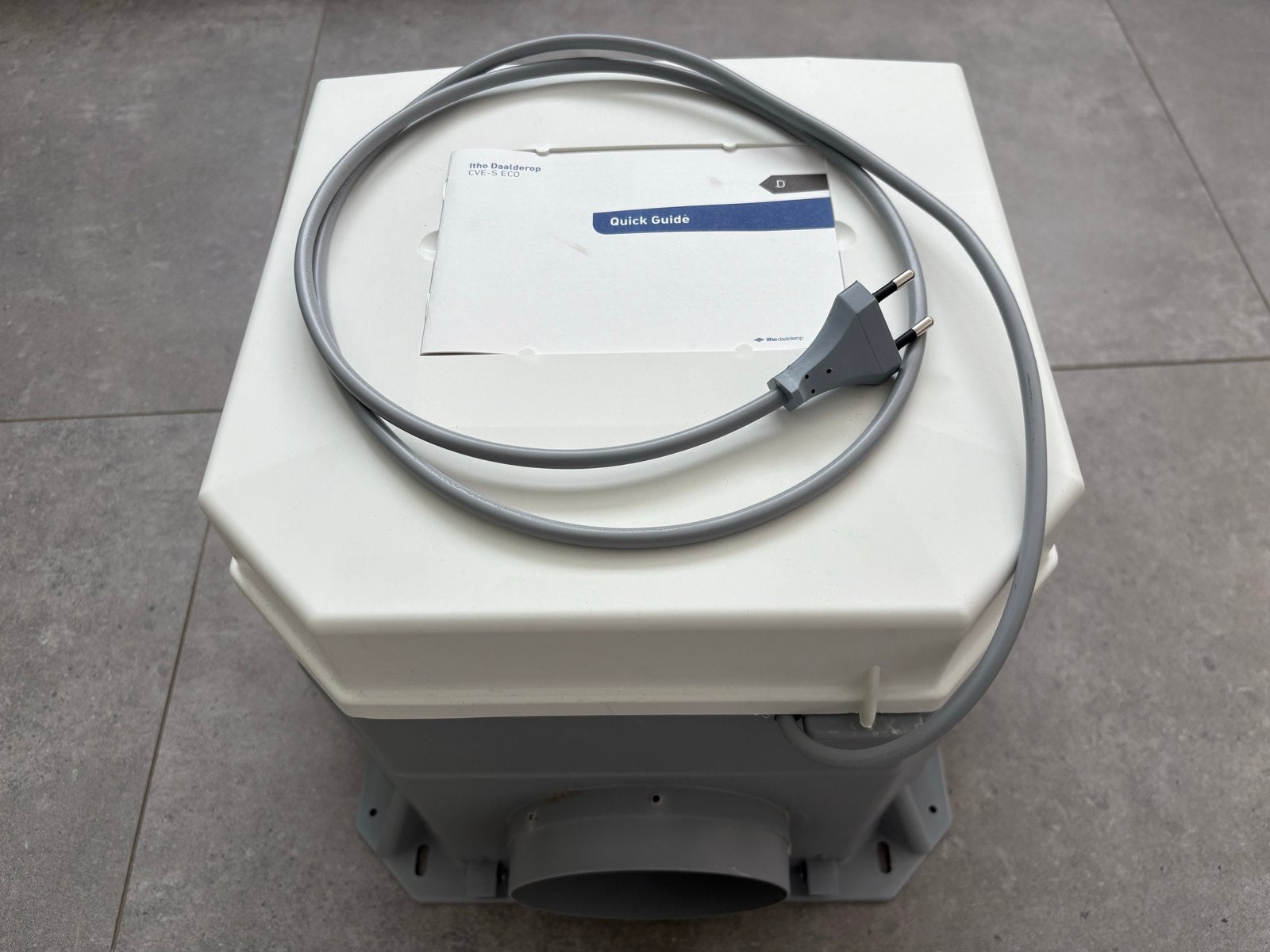 Itho Daalderop CVE-S ECO Ventilator/Afzuiger, Ophalen, Zo goed als nieuw, Ventilator en Afzuiger