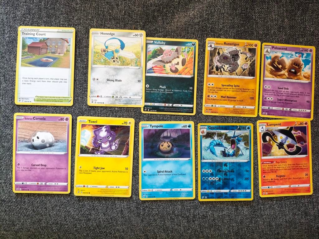 Pokemon kaarten Sword & Shield Rebel Clash set, Ophalen of Verzenden, Meerdere kaarten