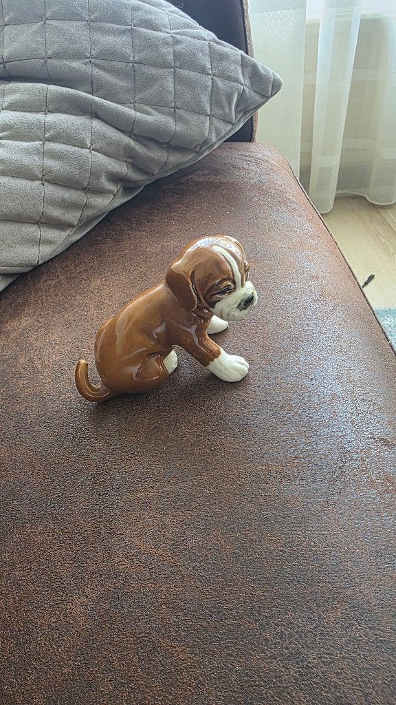 Bulldog bull  van goebel uit duitsland porcelein, Ophalen of Verzenden, Nieuw, Hummel