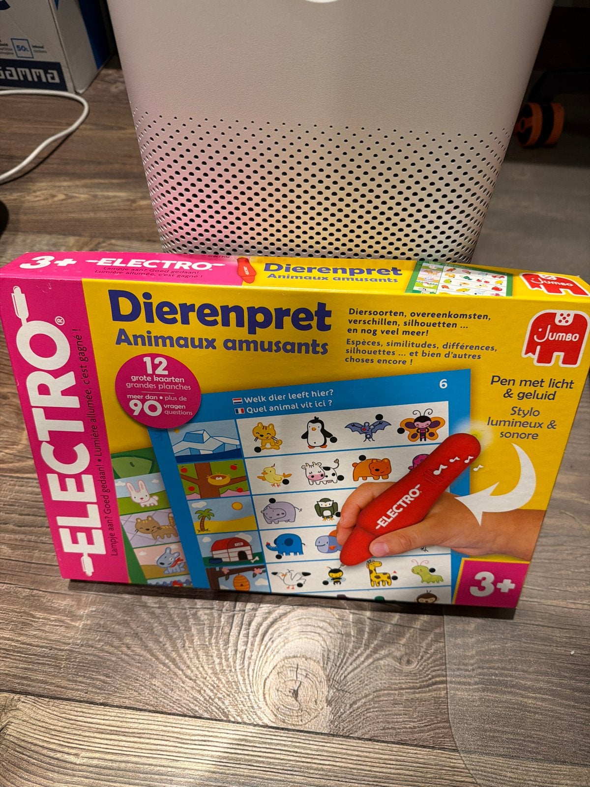 Jumbo Electro Dierenpret - Educatief Spel met Licht & Geluid, Ophalen of Verzenden, Gebruikt, Elektronica, Met licht