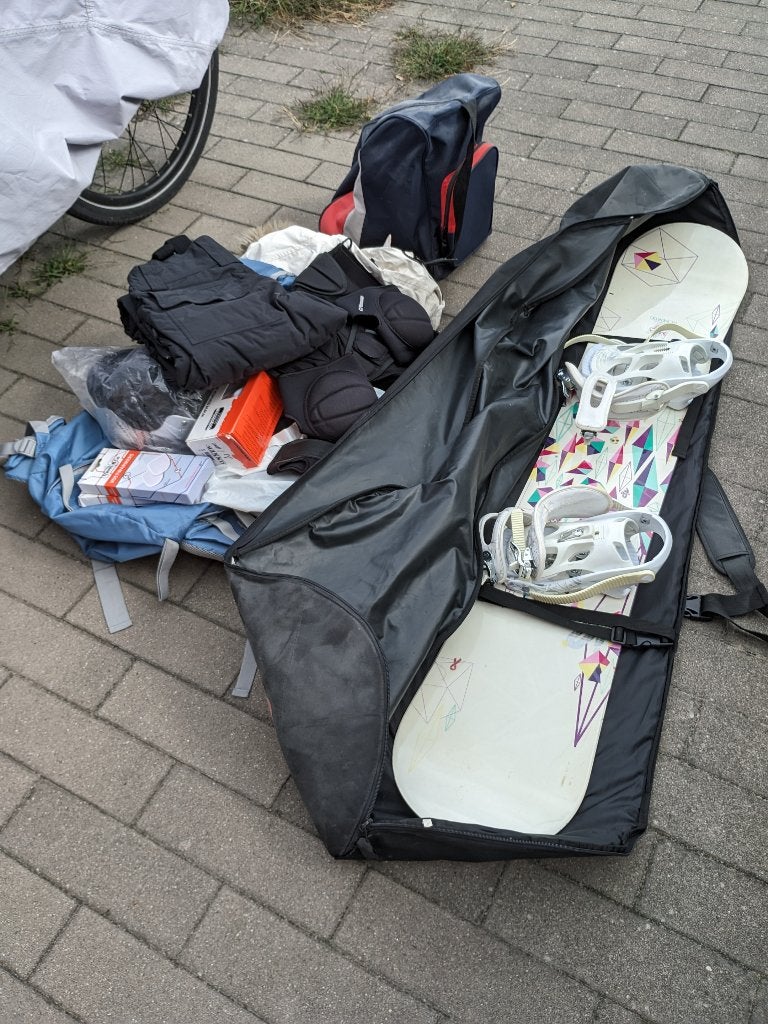 Snowboard K2 Moment 150cm en toebehoren, Sport en Fitness, Ophalen, Gebruikt, Board