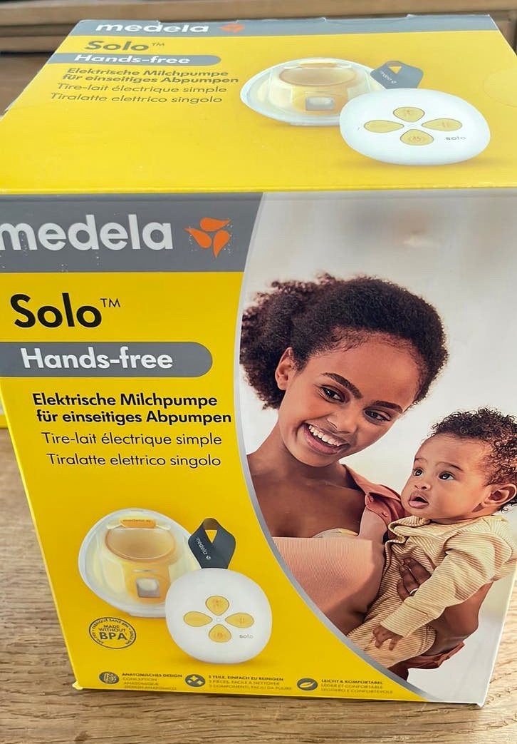 Medela Handsfree Solo borstkolf, Kinderen en Baby's, Medela, Borstkolf, Ophalen of Verzenden, Zo goed als nieuw