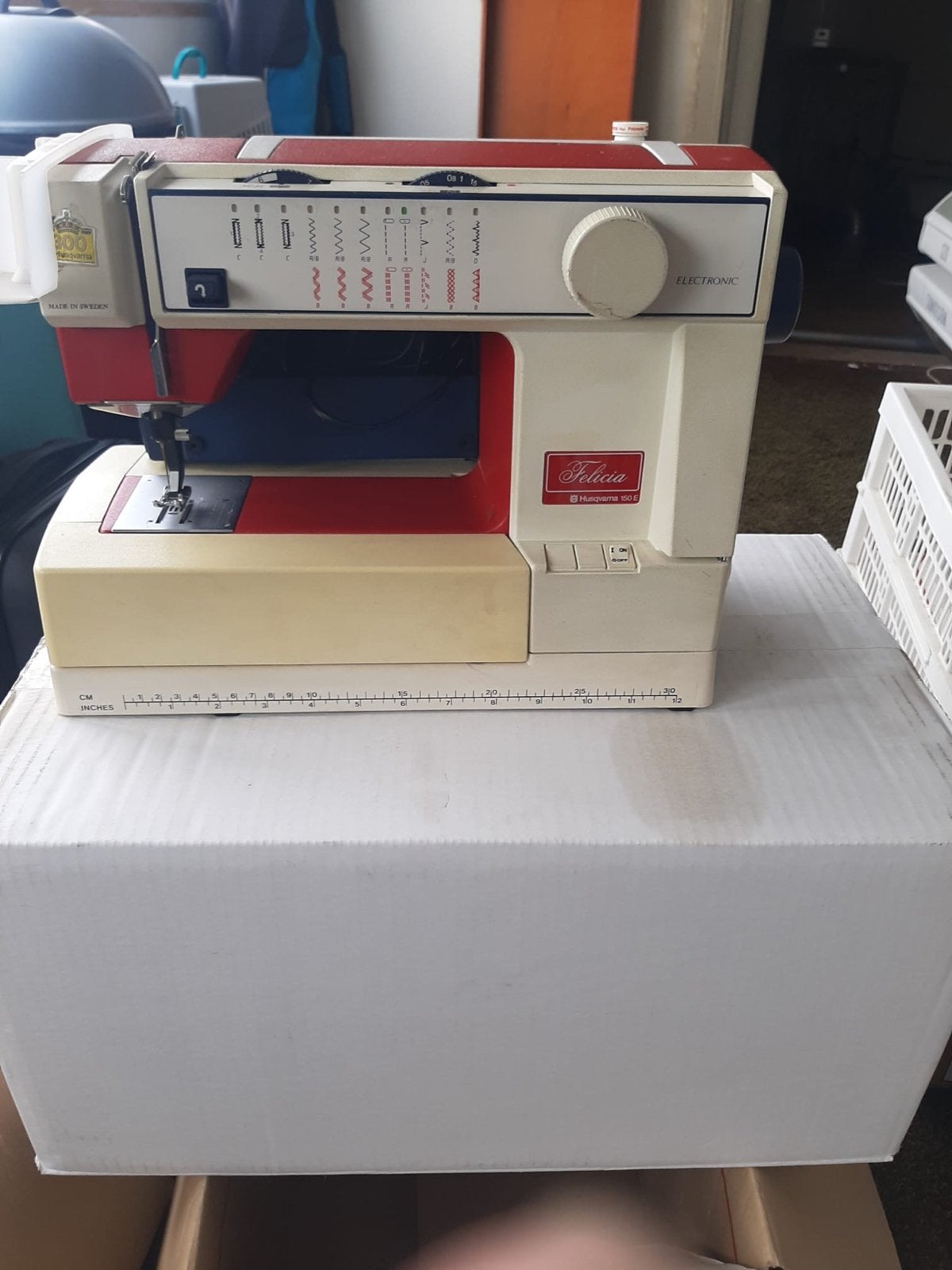 Husqvarna Felicia 150E Naaimachine, Verzenden, Gebruikt, Naaimachine, Husqvarna