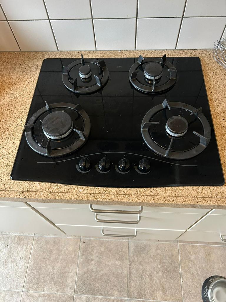 Etna inbouw kookplaat, Ophalen, Gebruikt, 4 kookzones, Inbouw