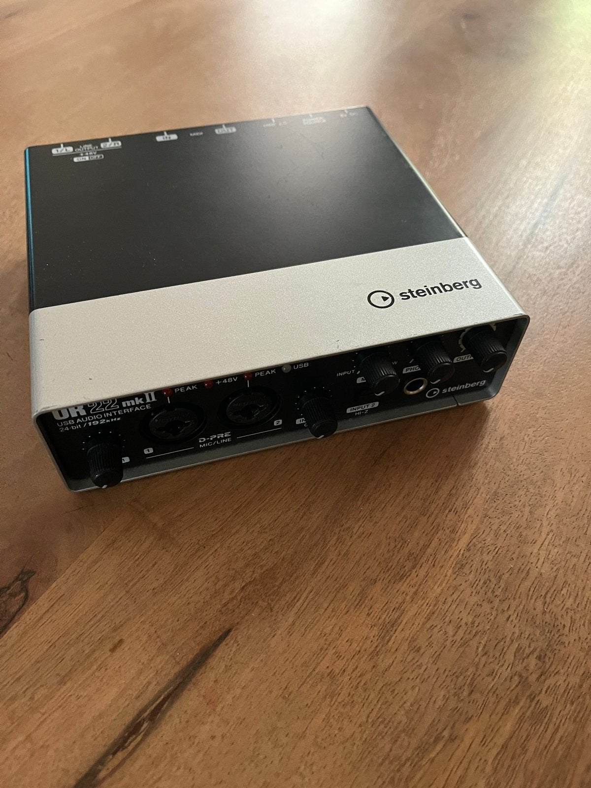 Steinberg UR22 mkII USB Audio Interface, Ophalen of Verzenden, Gebruikt