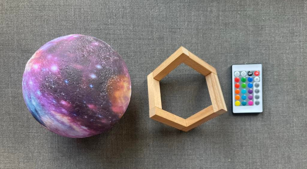HEMA nachtlamp / maan lamp, Ophalen of Verzenden, Zo goed als nieuw, Minder dan 50 cm
