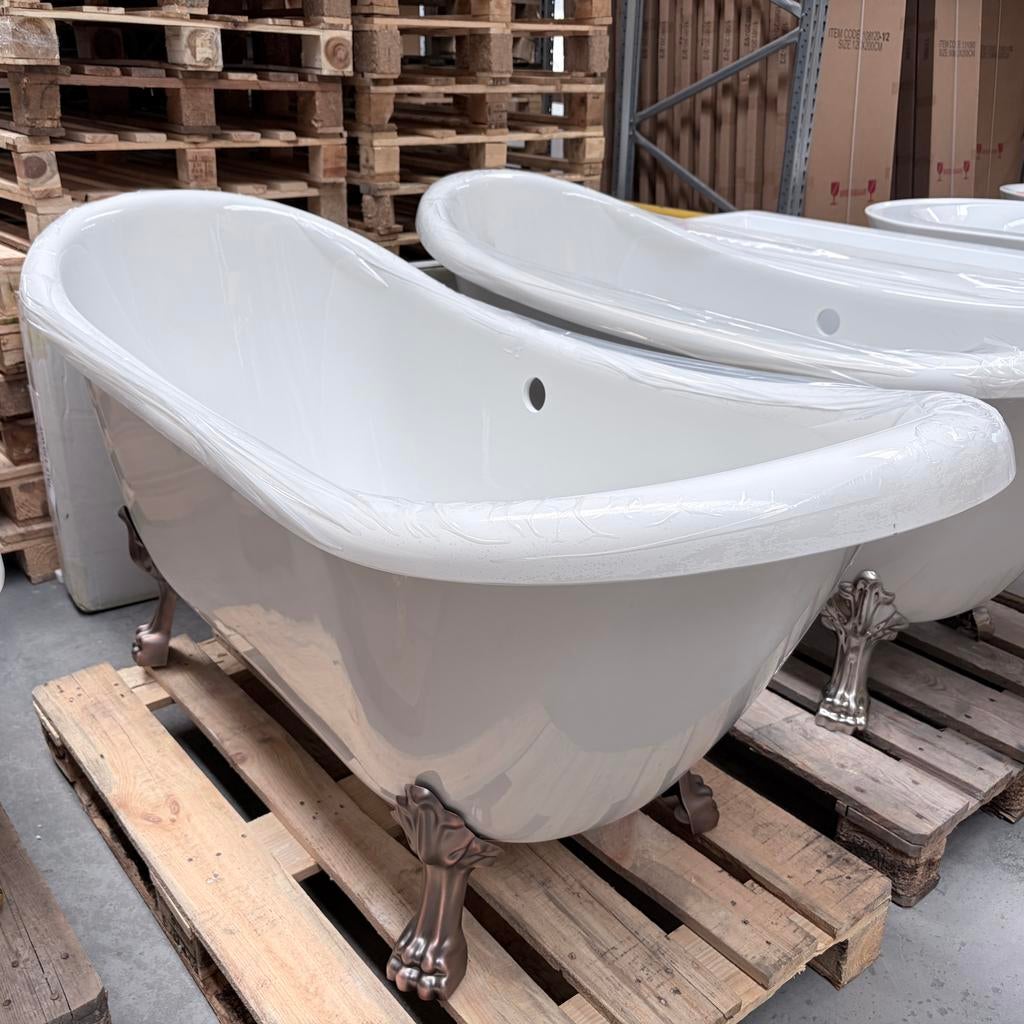 VRIJSTAAND ligbad met poten 170x70x80 nr308, Ophalen of Verzenden, Nieuw