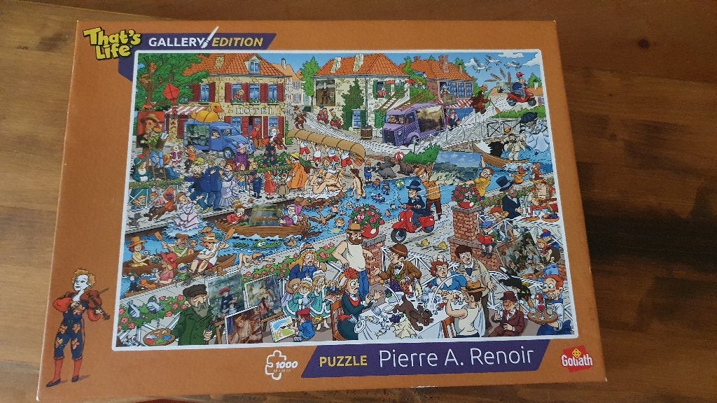 That's Life Gallery Edition - Pierre A. Renoir, Ophalen of Verzenden, 500 t/m 1500 stukjes, Zo goed als nieuw, Legpuzzel