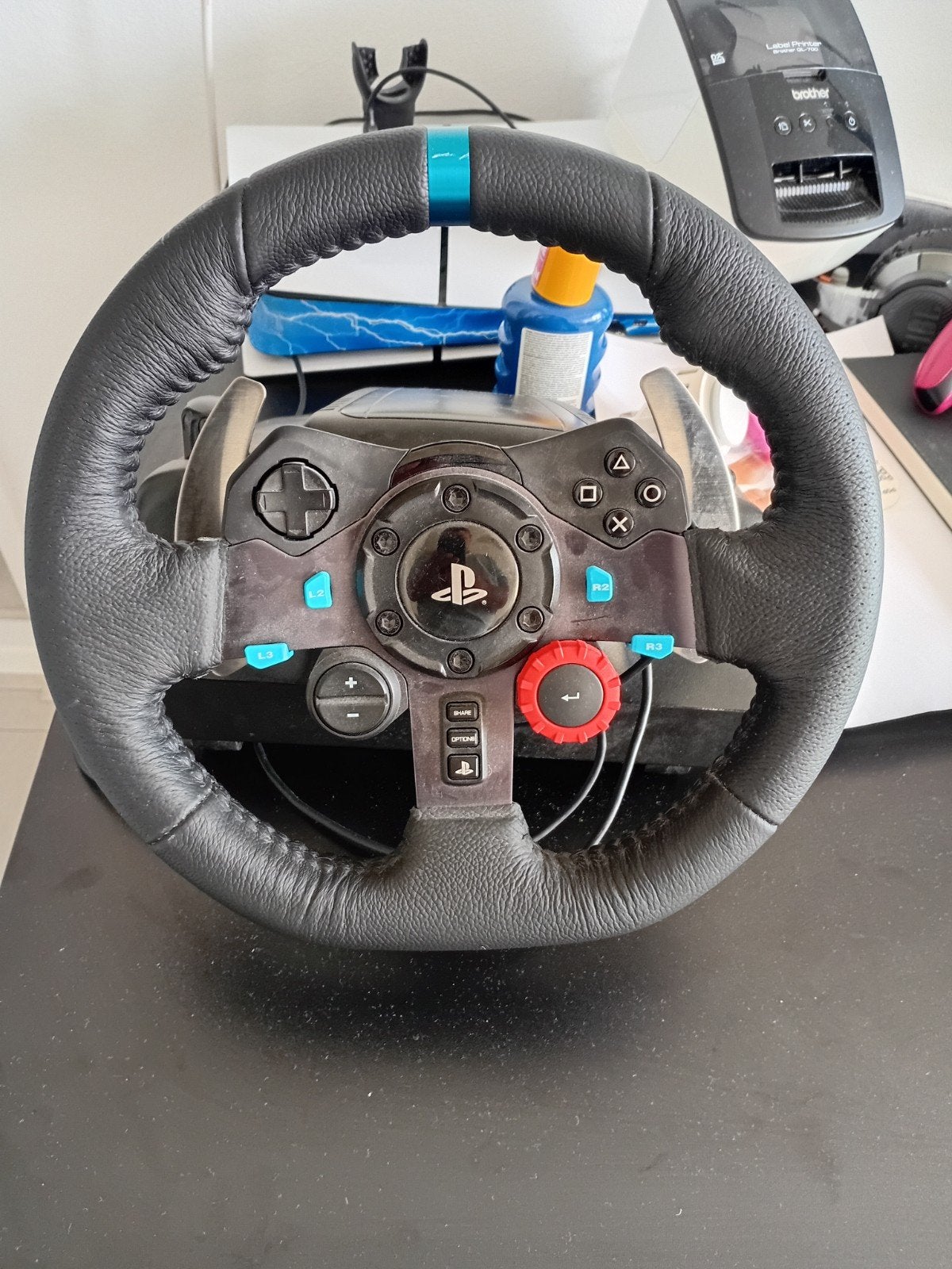 Logitech G29 racestuur voor PlayStation en PC, Ophalen, Racestuur, Gebruikt, Force feedback