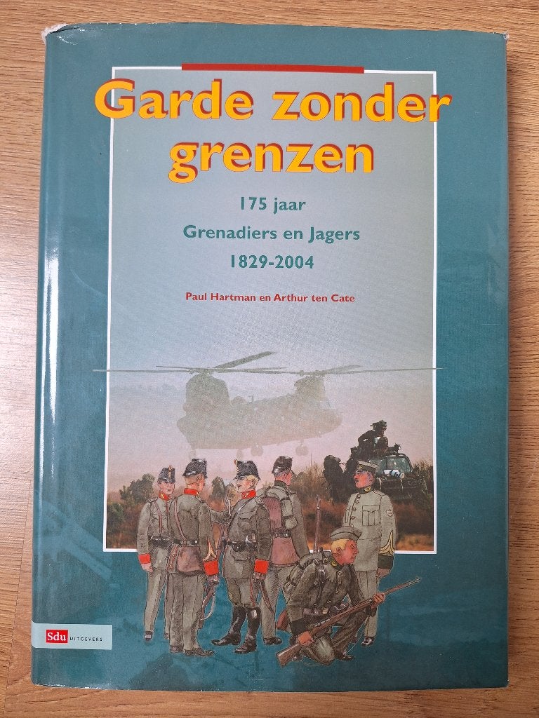 Garde zonder grenzen. 175 jaar Grenadiers en Jagers 1829-200, Verzamelen, Ophalen of Verzenden, Landmacht, Nederland, Boek of Tijdschrift