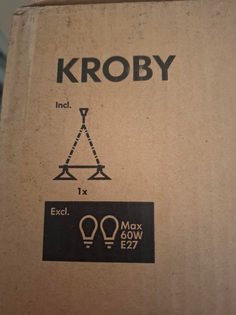 Leuke IKEA hanglamp KROBY, Ophalen, Nieuw, Minder dan 50 cm
