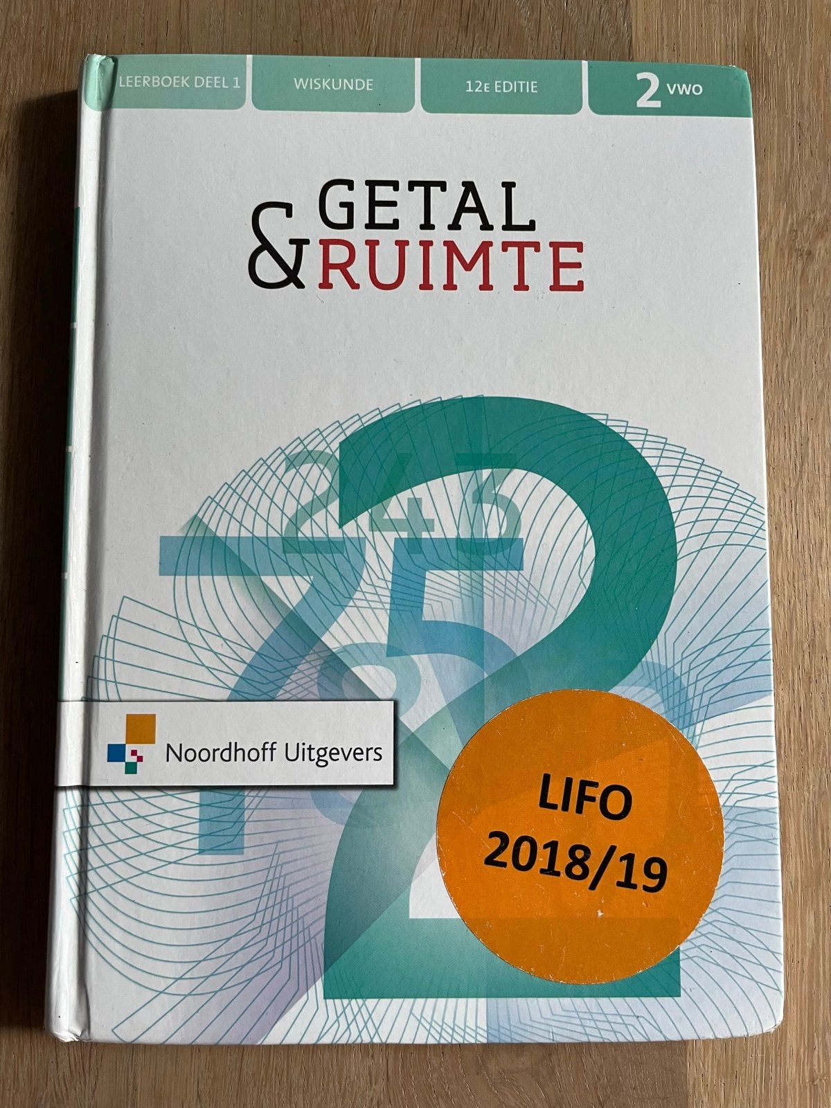 Getal & Ruimte Wiskunde 2 VWO, Boeken, Verzenden, Zo goed als nieuw, VWO, Wiskunde A