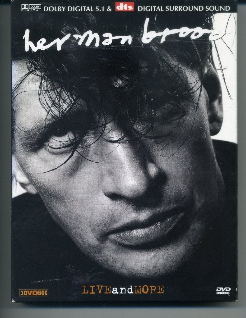 Herman Brood – Live And More 47 nrs 3DVDBOX 2003 ZGAN, Alle leeftijden, Ophalen of Verzenden, Zo goed als nieuw, Concert
