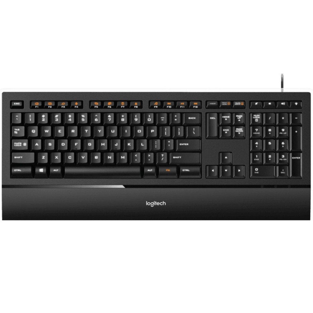 Gevraagd: Logitech k740 toetsenbord, Logitech, Ophalen of Verzenden, Qwerty, Polssteun