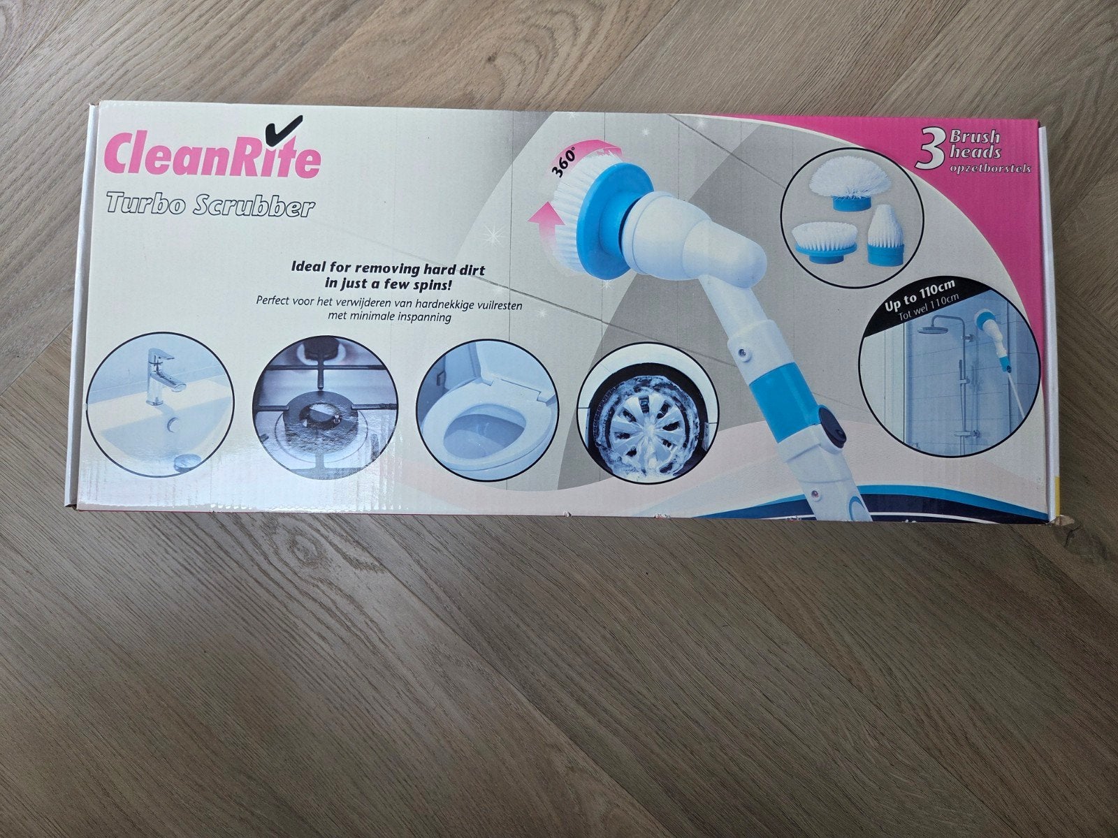 CleanRite turo scrubber, Ophalen of Verzenden