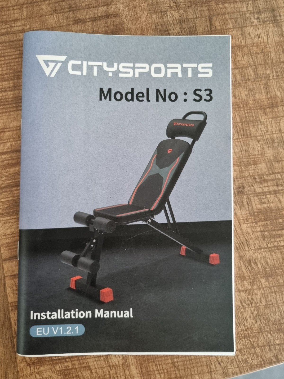 Fitnessbank model NO:S3, Sport en Fitness, Ophalen, Zo goed als nieuw