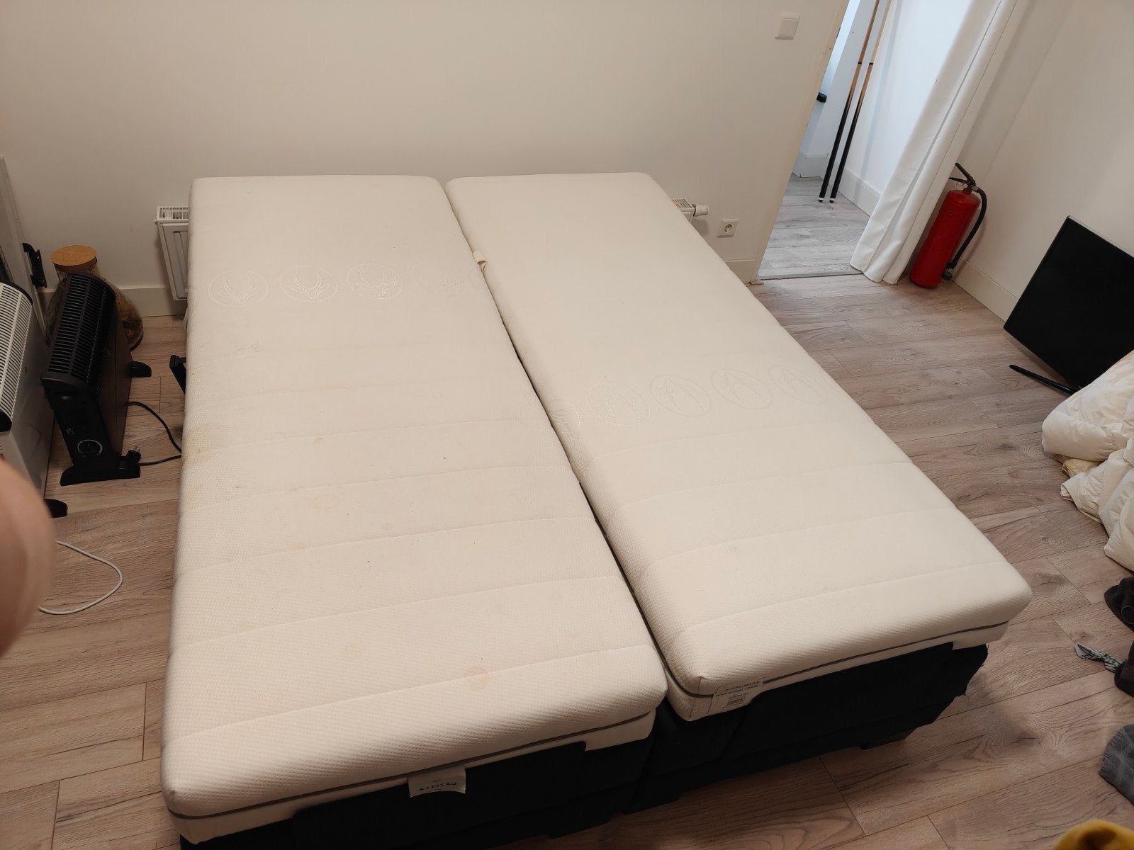 Swiss Sense Boxspring Silver Support 180x200 elektrisch ve, Ophalen, Tweepersoons, 180 cm, 200 cm