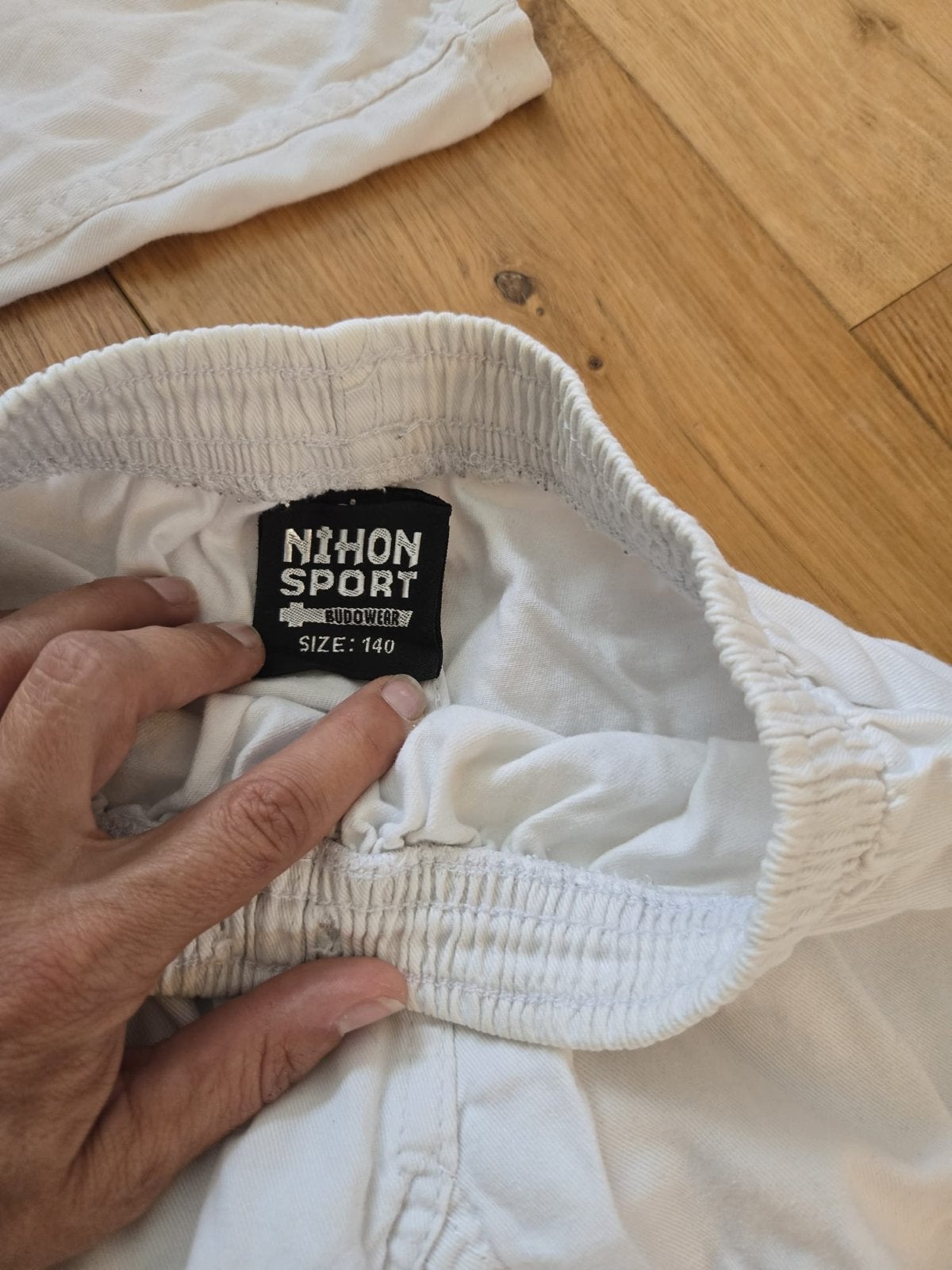 Nihon Sport Budopak Maat 140 - Zo goed als nieuw, Judo, Vechtsportpak, Maat L, Ophalen of Verzenden