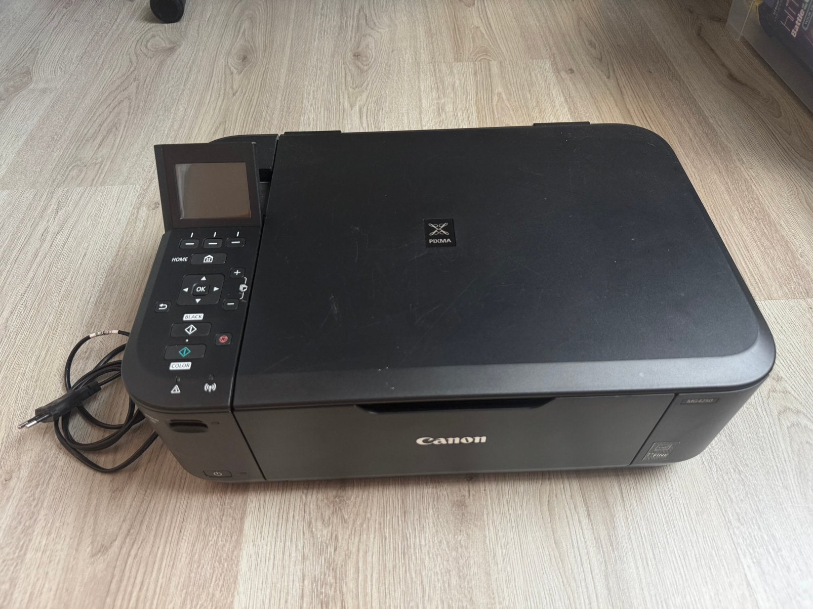 Canon Pixma MG4250 wifi printer zwart, Computers en Software, Printers, Ophalen, Kleur printen, Gebruikt, Inkjetprinter