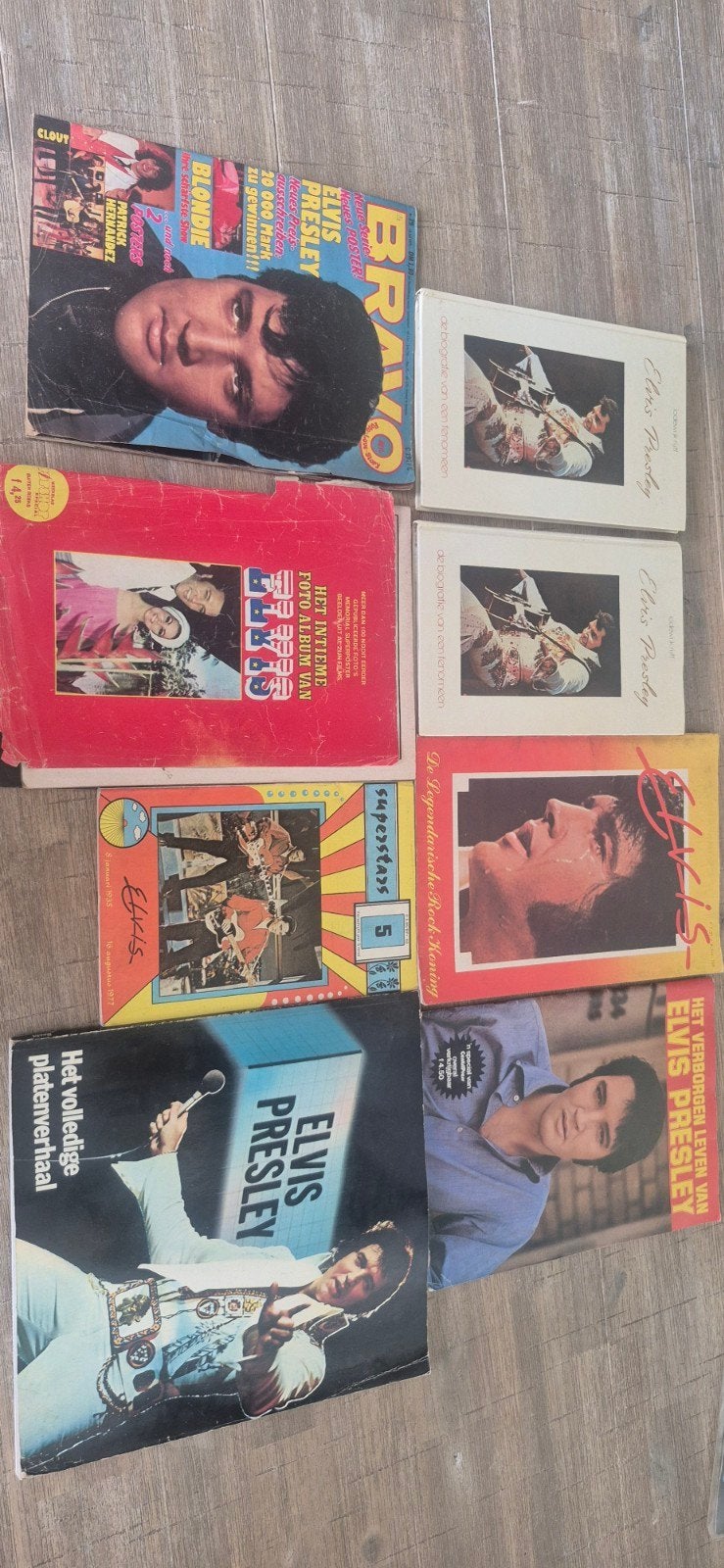 Elvis Presley Boeken en Tijdschriften Collectie, Ophalen of Verzenden, Gelezen, Diverse auteurs over Elvis Presley, Nederland
