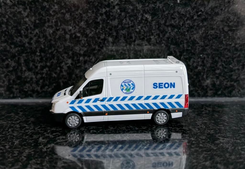 Decals transfer set SEON blauw afval opruimdienst 1:87 H0, Verzenden, Nieuw, Overige merken