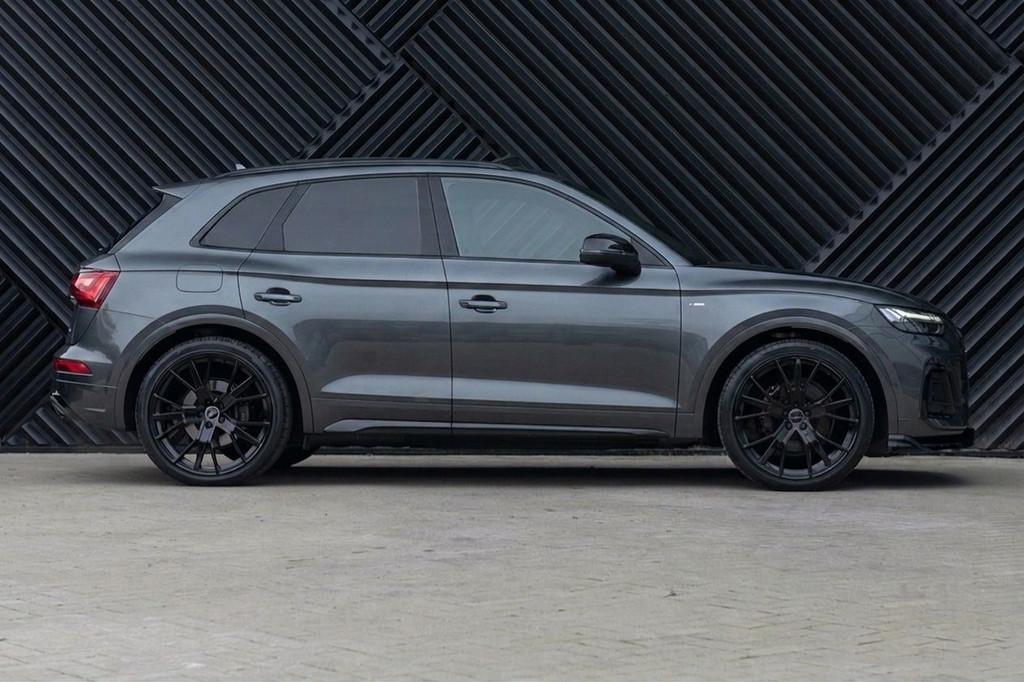 Audi Q5 55 TFSI e quattro S-Line Luchtv. ACC Pano Memory B&O, Automaat, 12 maanden, Zwart, 4 cilinders