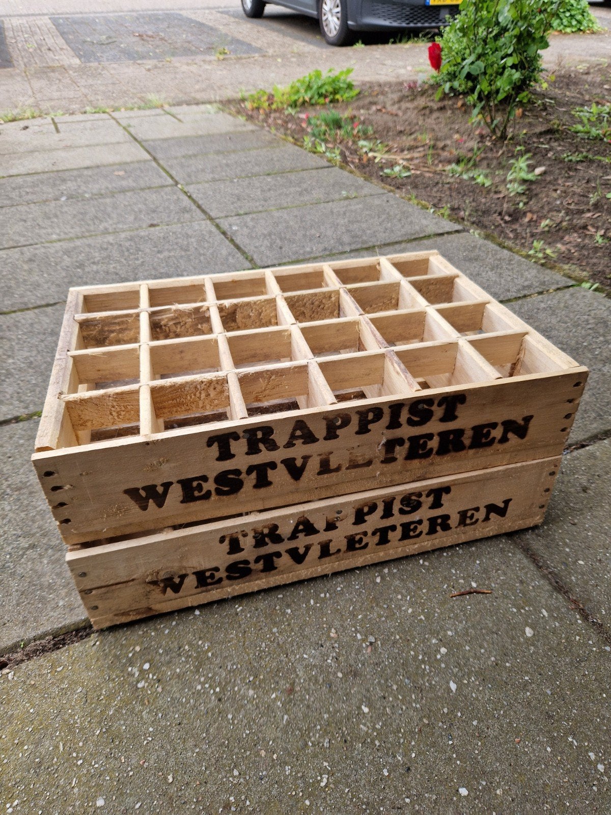 2 Westvlereren kisten, Huis en Inrichting, Ophalen of Verzenden, 50 tot 100 cm, Minder dan 50 cm, Minder dan 50 cm