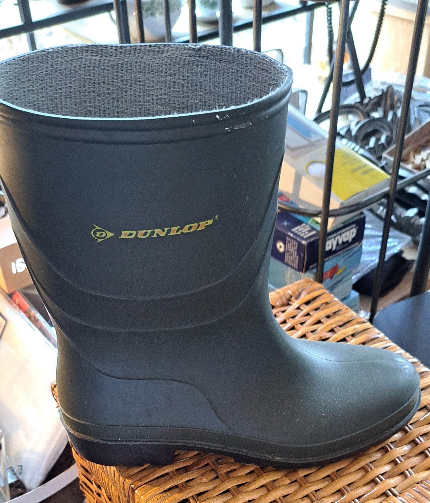 Dunlop regenlaarzen maat 44 - Zo goed als nieuw, Overige kleuren, Made in Portugal, Ophalen of Verzenden, Info@dunlopboots.com