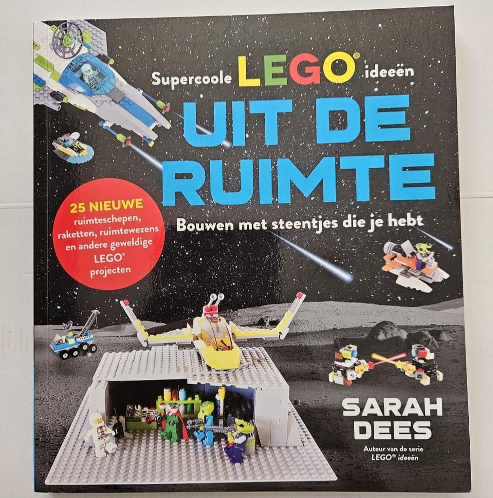 Supercoole LEGO ideeën: Uit de Ruimte - Bouwboek, Ophalen of Verzenden, Zo goed als nieuw