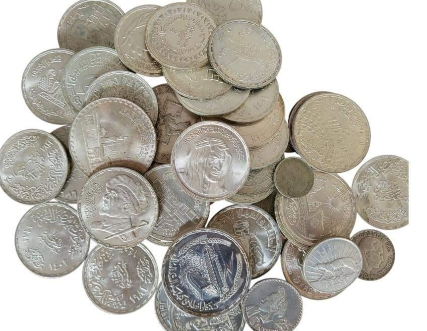 500 gram zilver Egypte, Postzegels en Munten, Edelmetalen en Baren, Zilver, Ophalen of Verzenden
